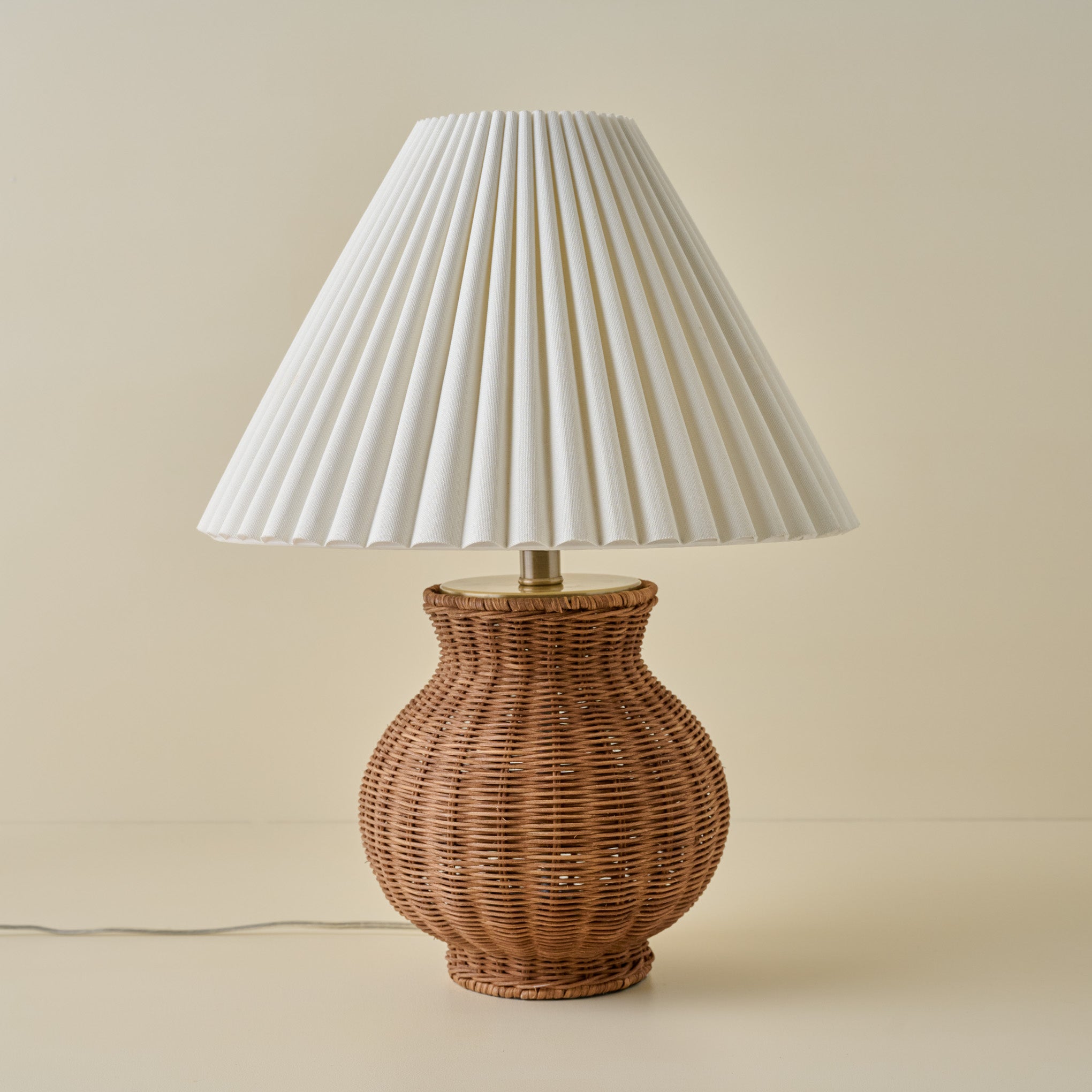 Cassie Rattan Table Lamp