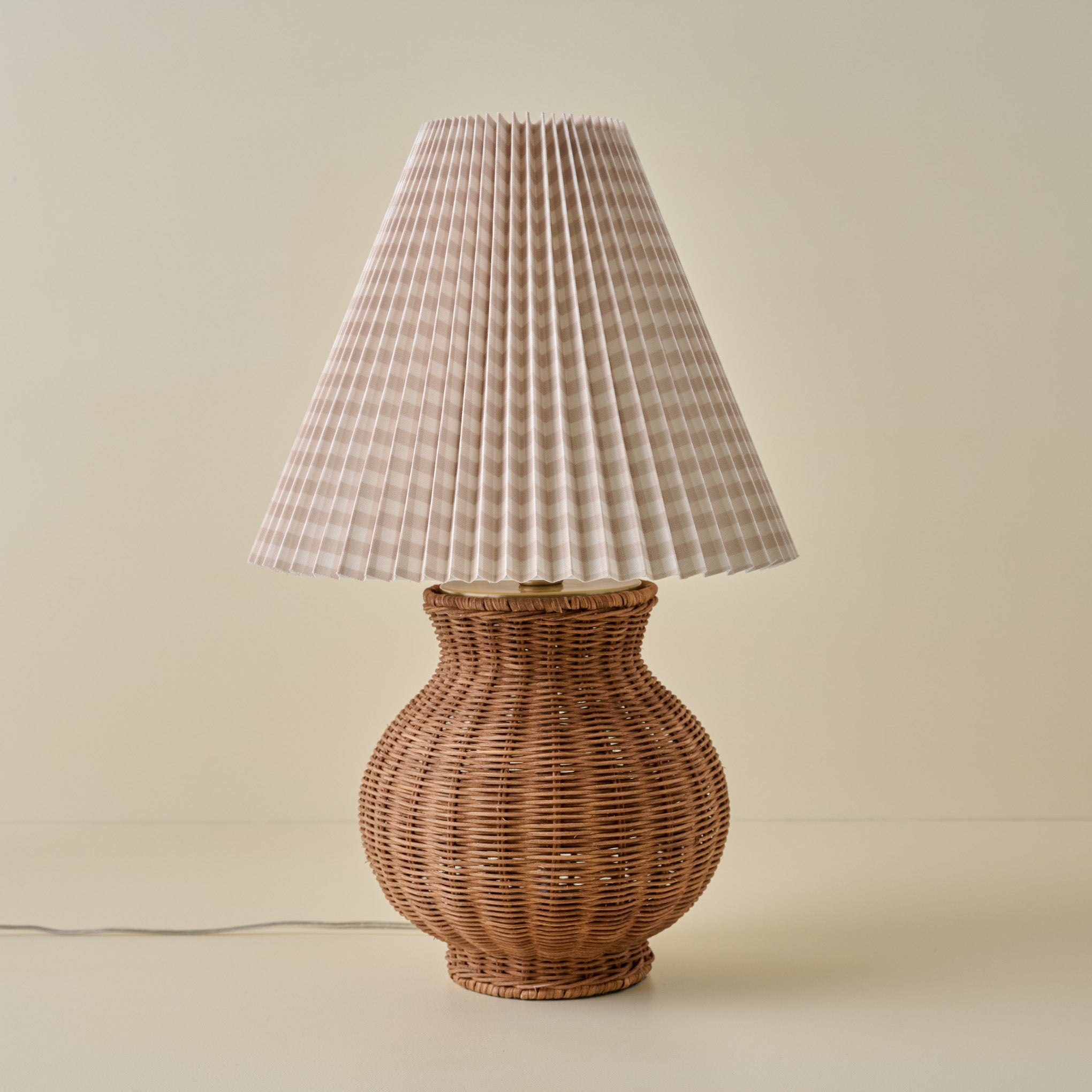 Cassie Rattan Table Lamp