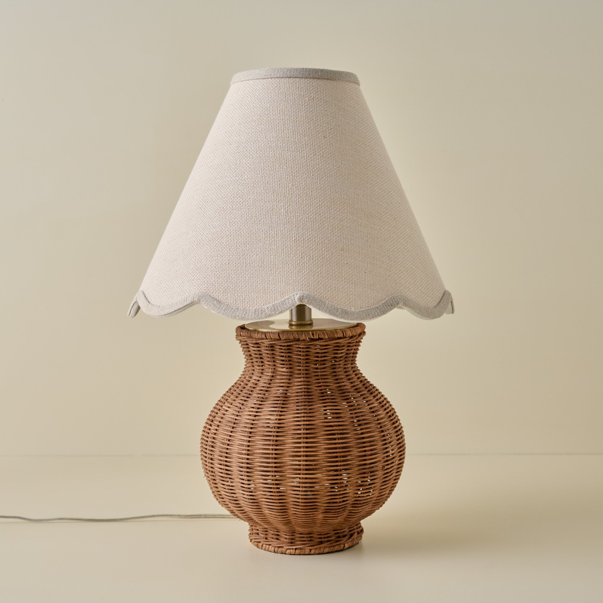 Cassie Rattan Table Lamp