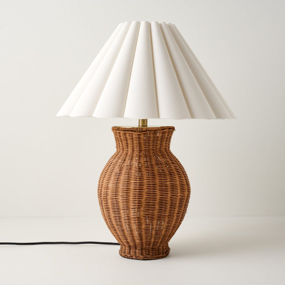 Cassandra Rattan Table Lamp