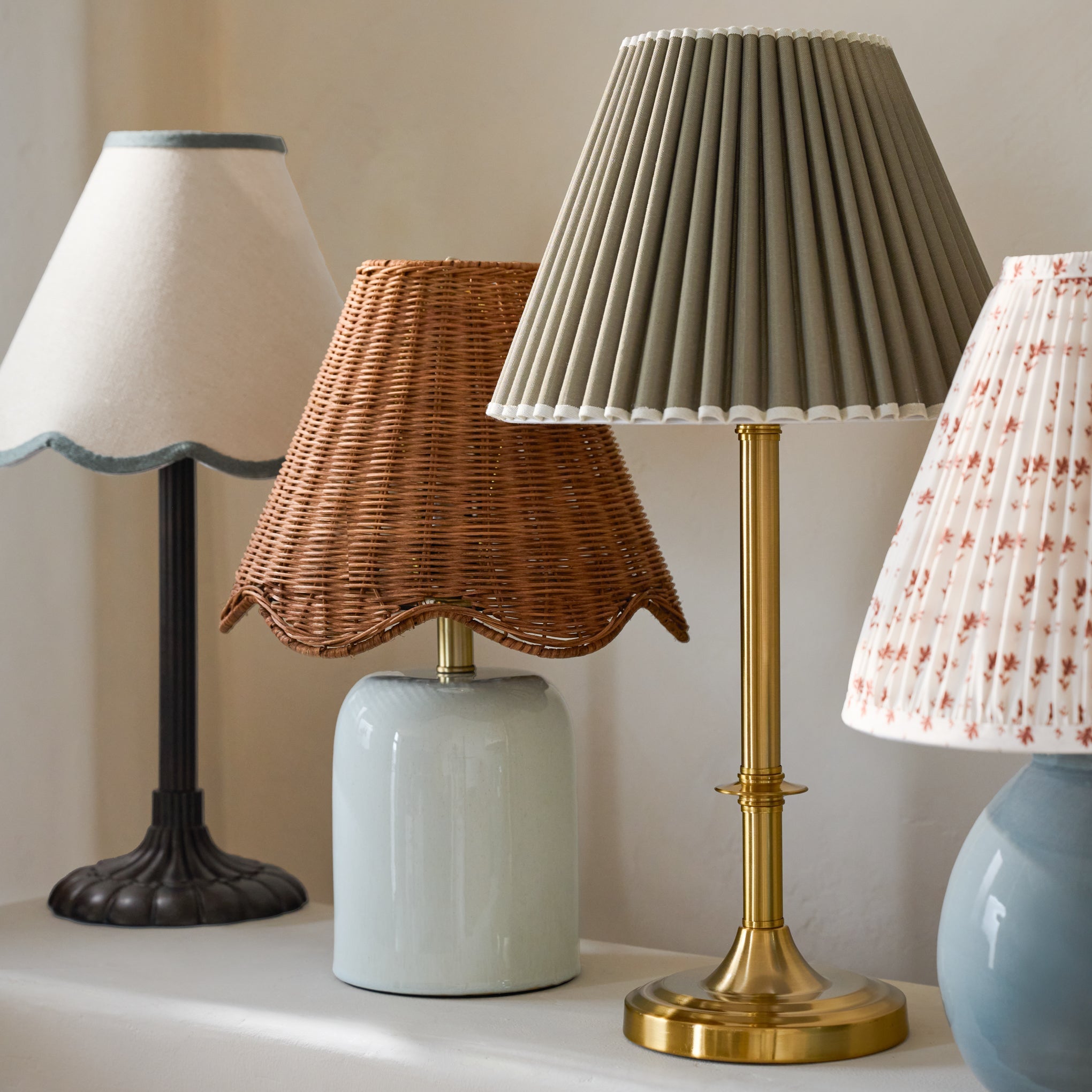 Carmen Brass Table Lamp