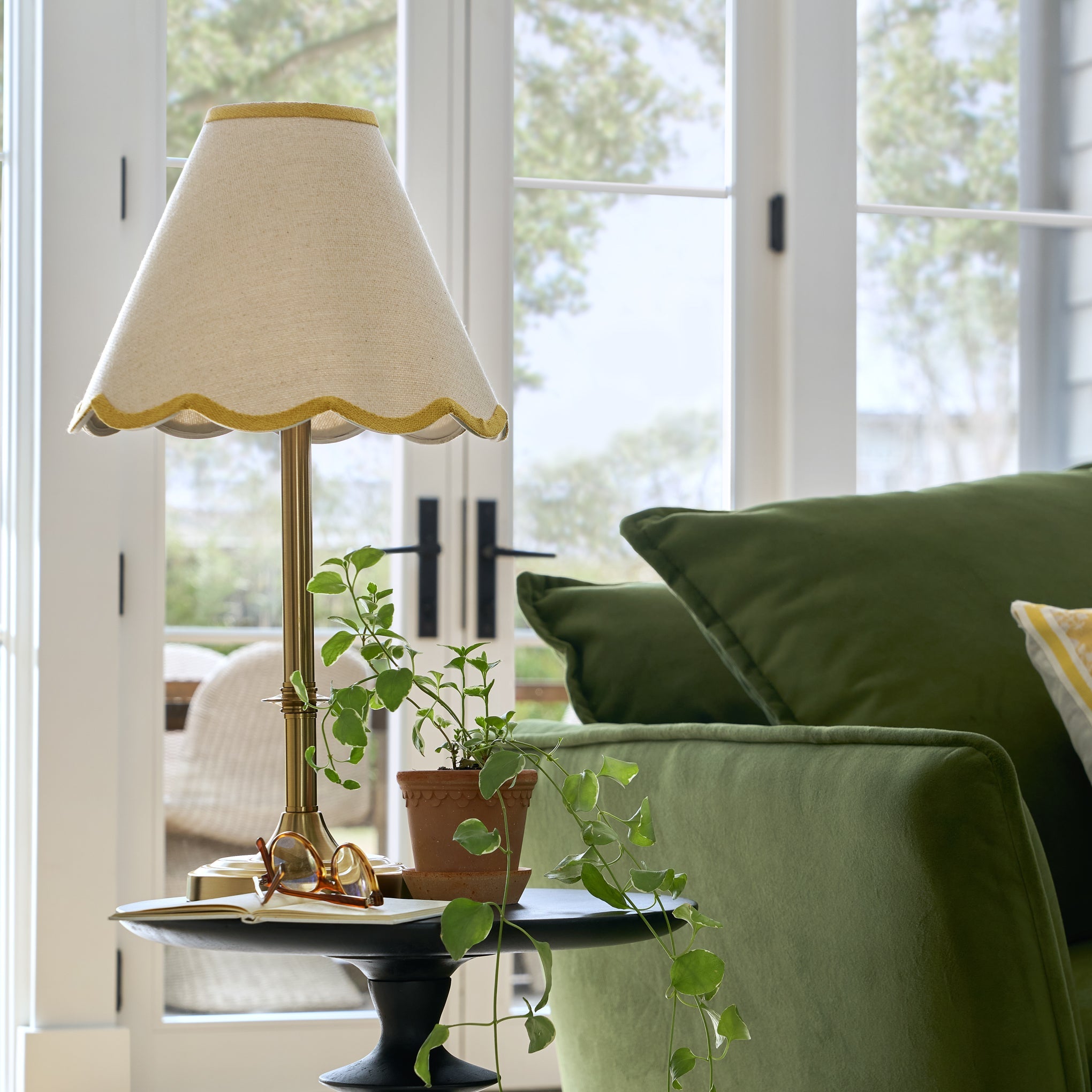 Carmen Brass Table Lamp