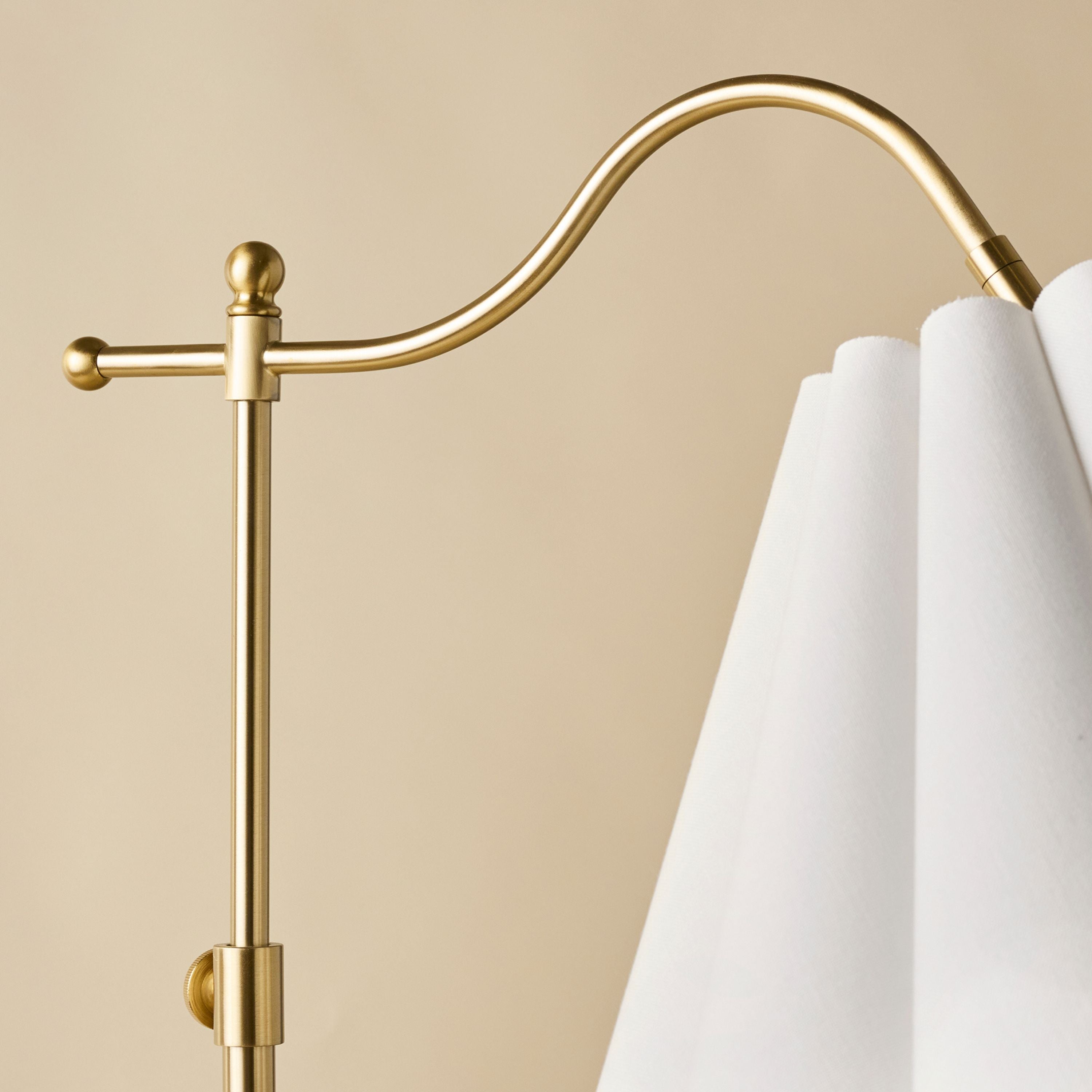 Odette Floor Lamp with Scallop Shade