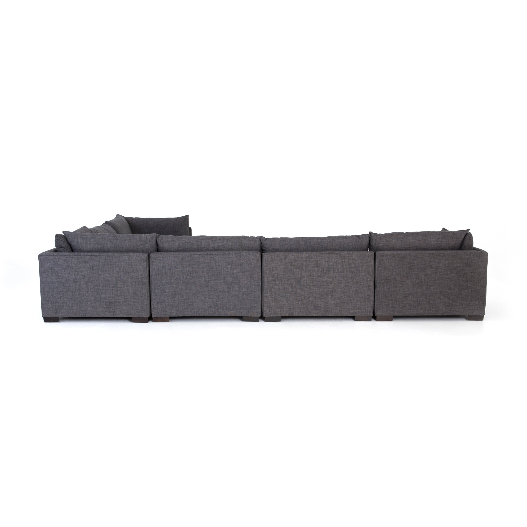 Monroe 6 Piece Sectional with Ottoman