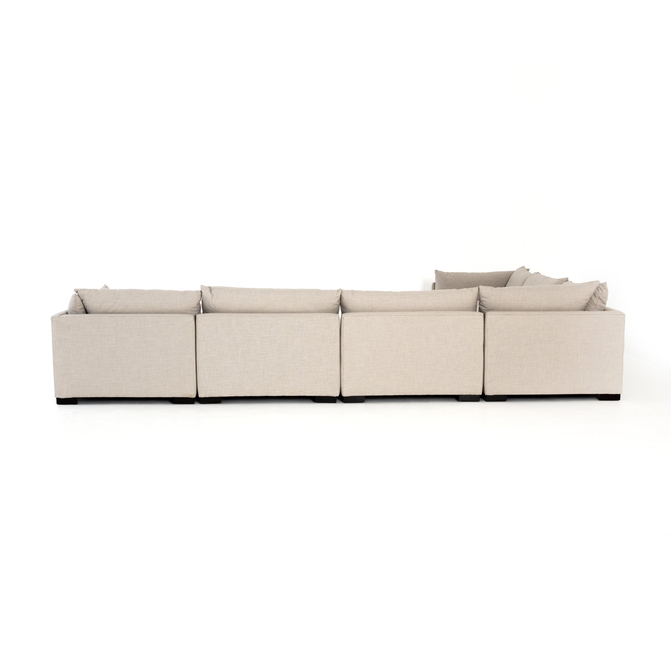 Monroe 6 Piece Sectional with Ottoman