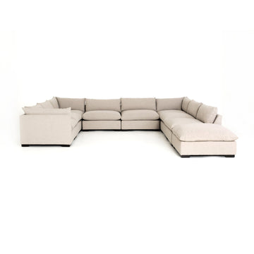 Monroe 8 Piece Sectional with Ottoman