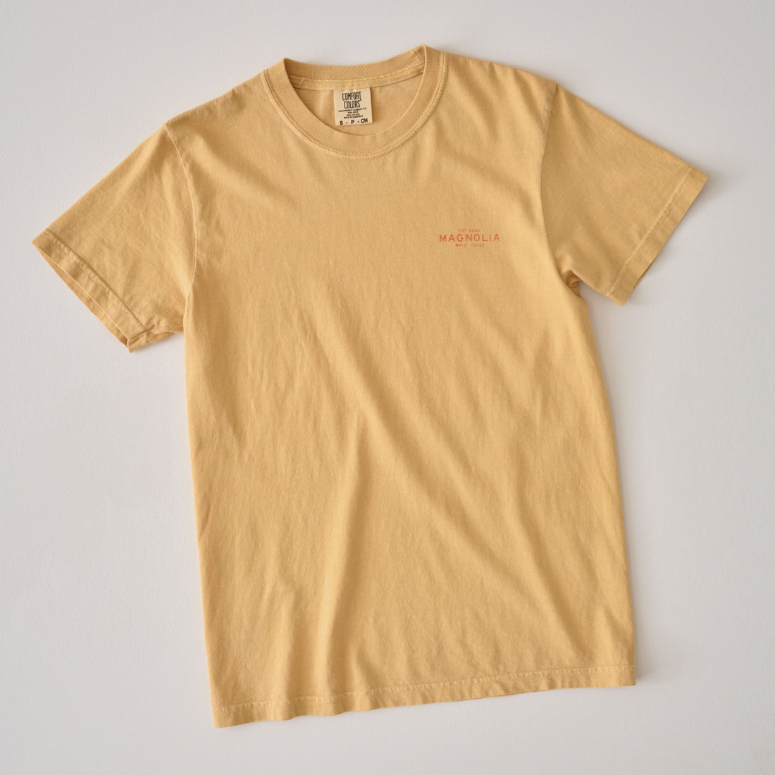 Katy Ballpark Mustard Crest Tee