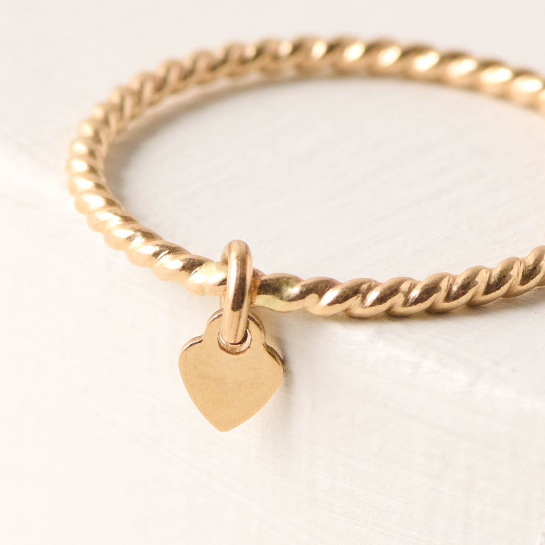 Heart Charmed Ring