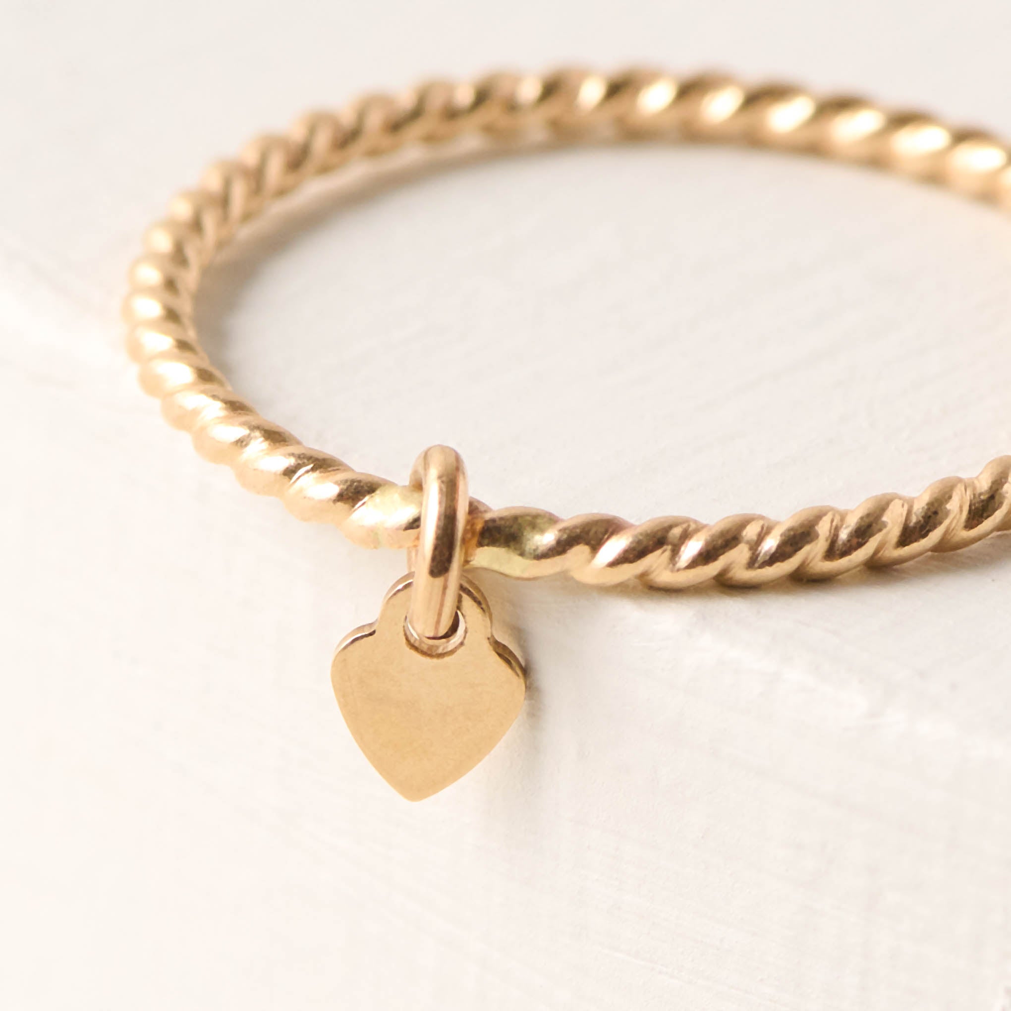 Heart Charmed Ring