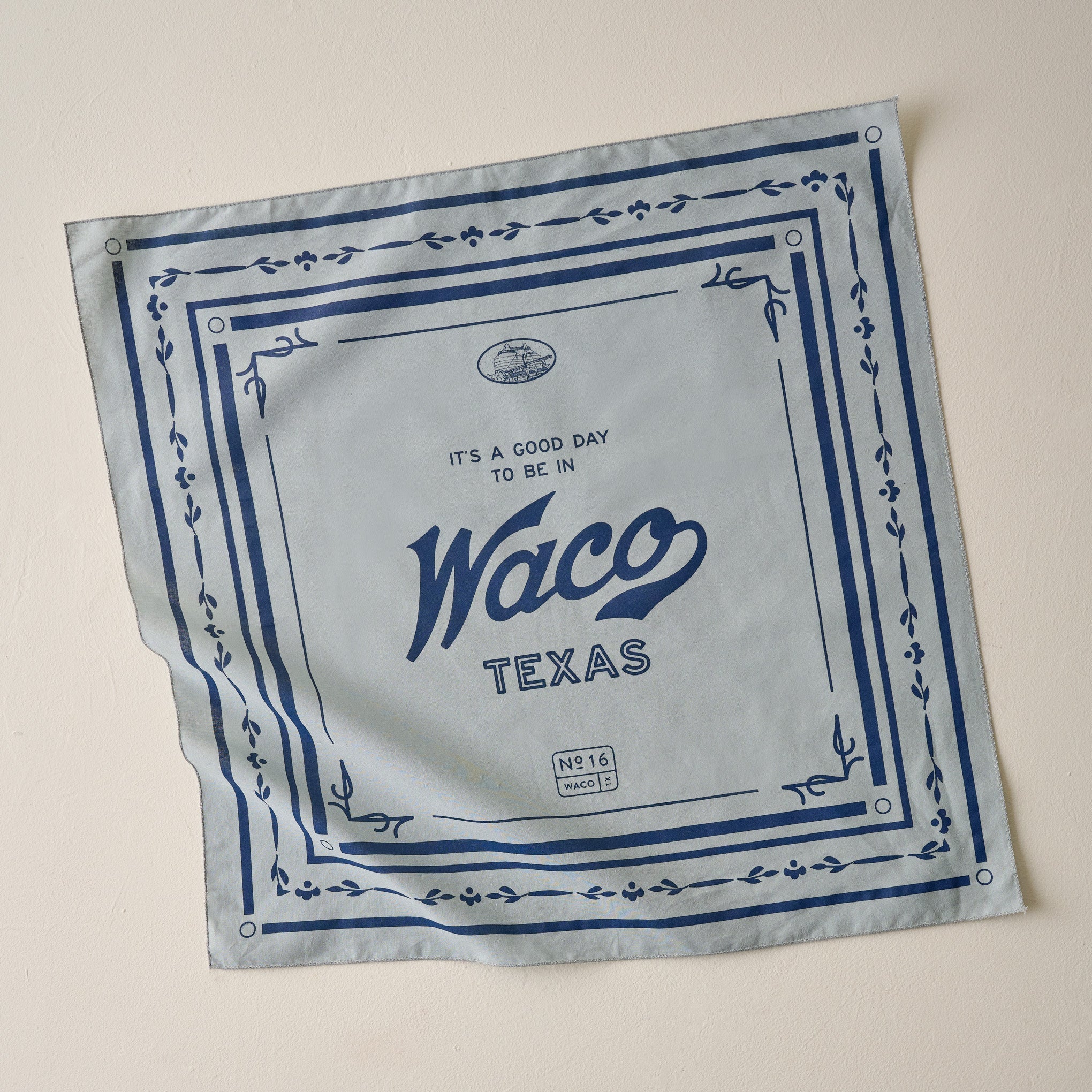 Waco, Texas Grey Bandana