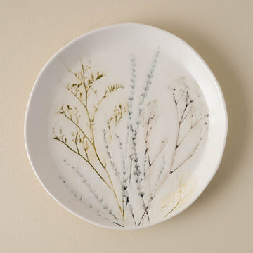 Pressed Floral Plate
