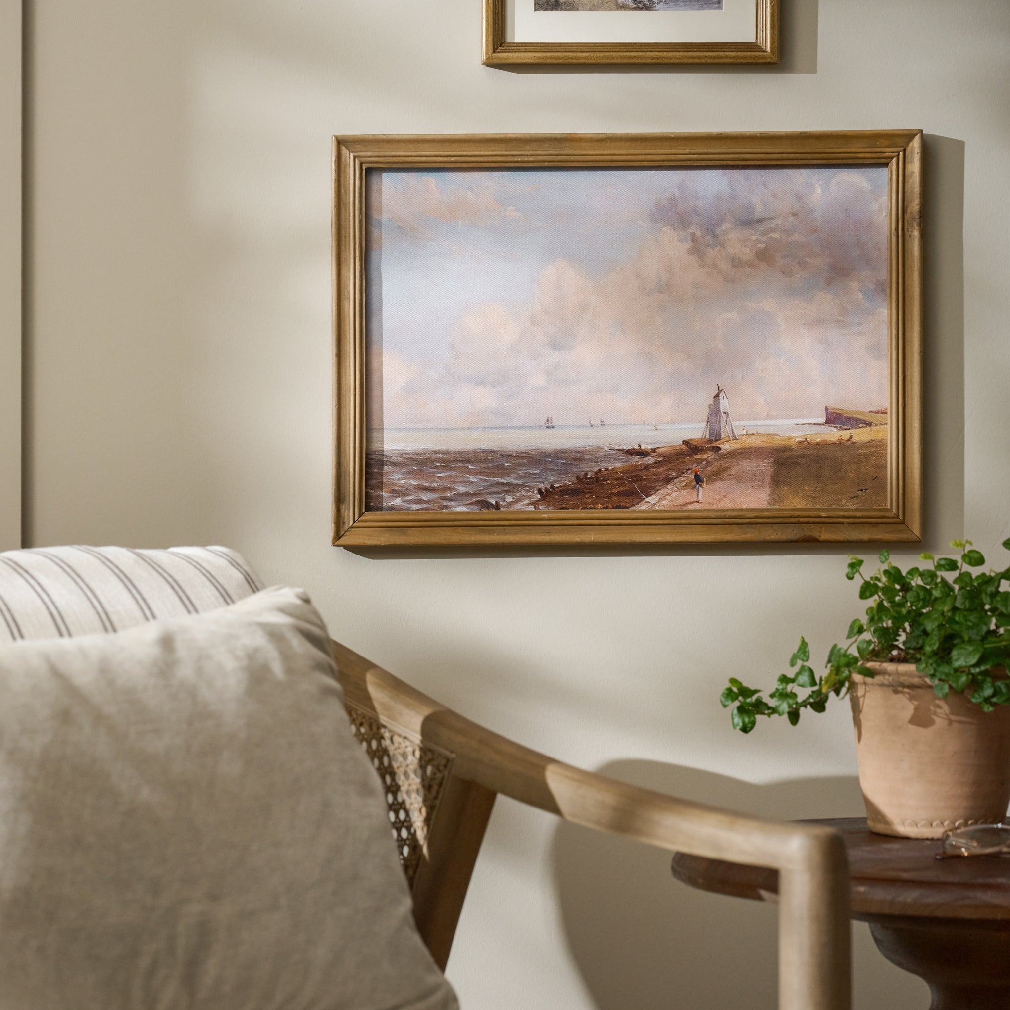 Waves of Light Framed Print