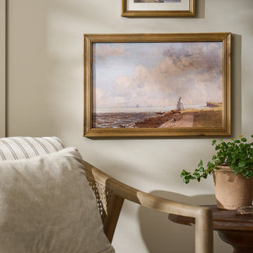 Waves of Light Framed Print