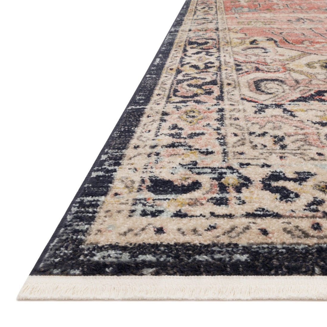 Graham Coral Navy Rug