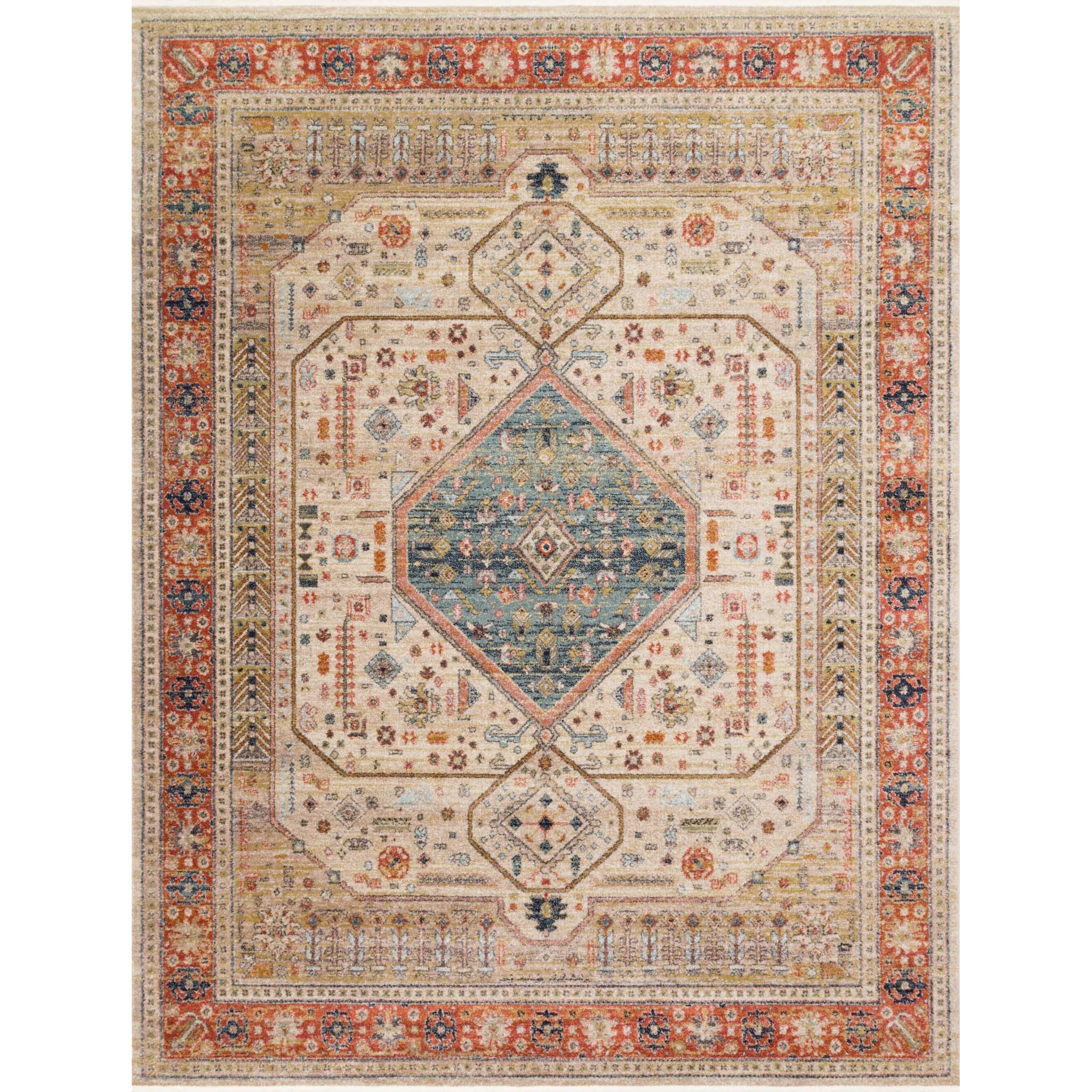 Graham Persimmon Antique Ivory Rug