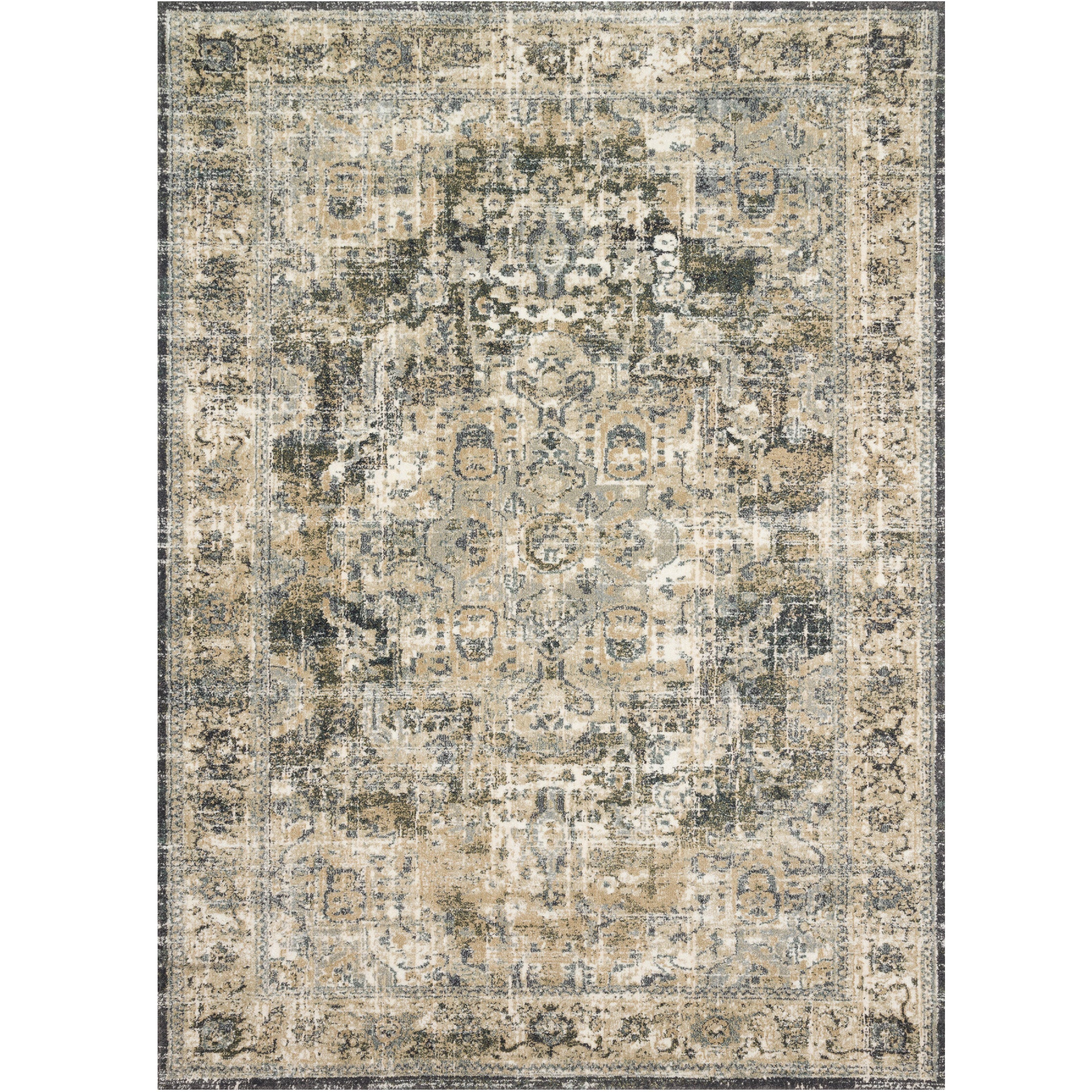 James Natural Fog Rug