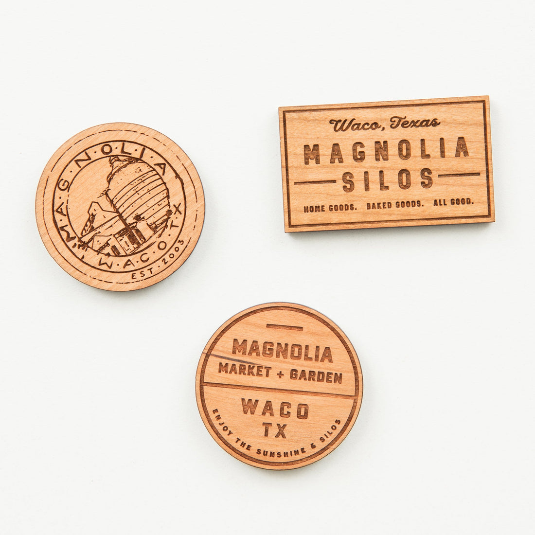 Magnolia Mural Magnet