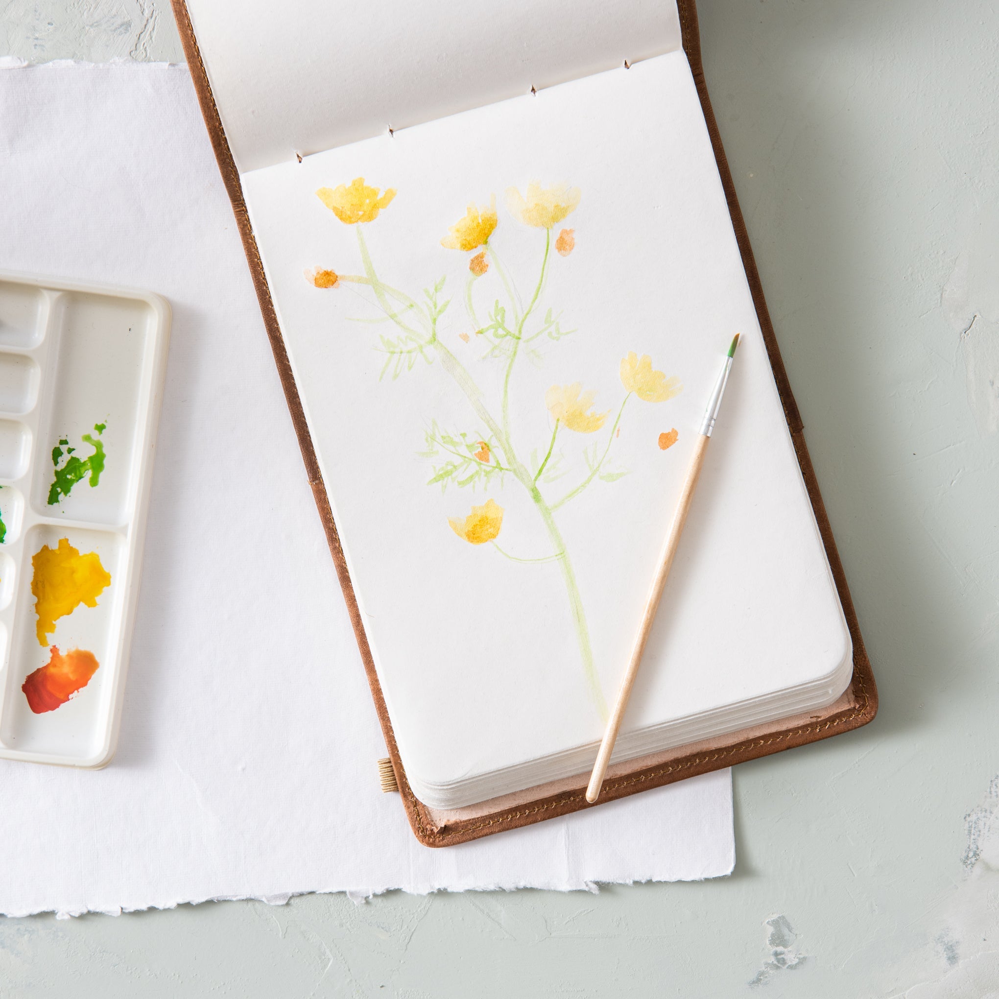 Magnolia Manifesto Leather Journal
