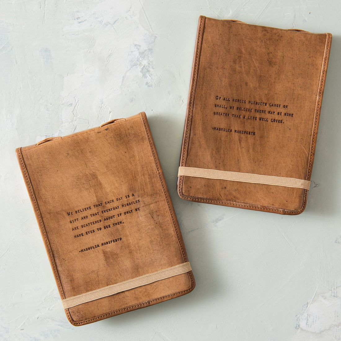 Magnolia Manifesto Leather Journal