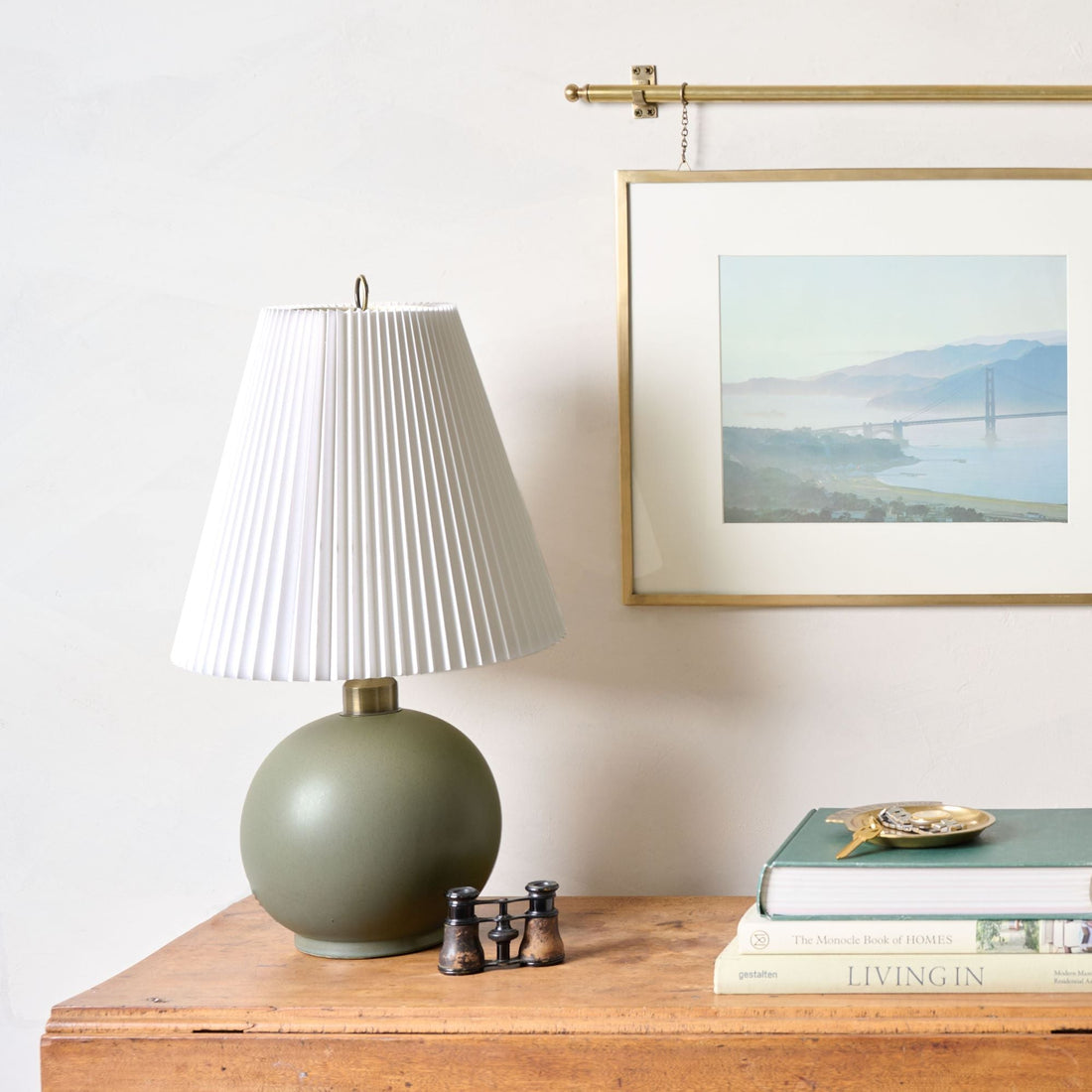 Corrie Accordion Shade Table Lamp