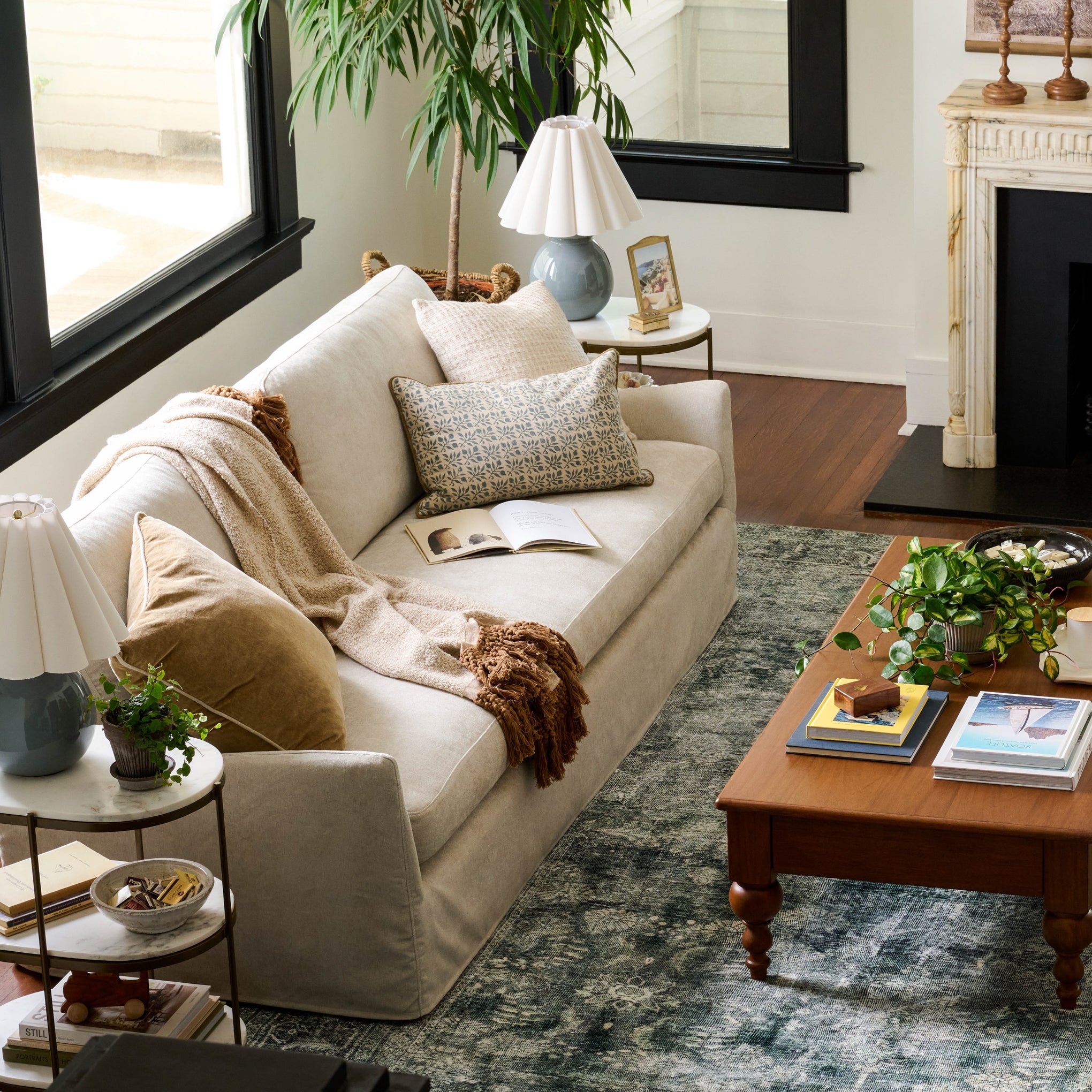 Sabine Slipcover Sofa